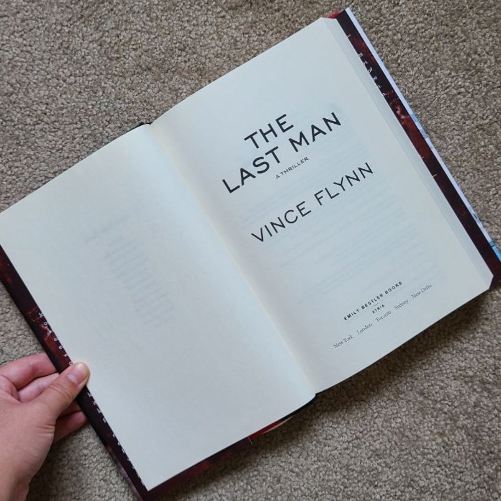 4/$20 The Last‎ Man: A Novel by Vince Flynn - Hardcover - Picture 2 of 5
